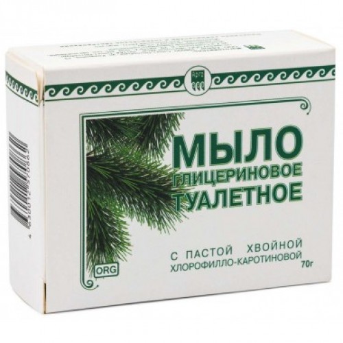 Купить Мыло туалетное глицериновое Фитолон с пастой хвойной хлорофилло-каротиновой  г. Владикавказ  