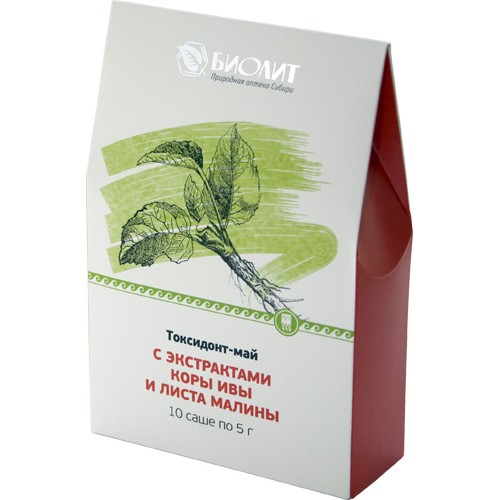 Купить Токсидонт-май с экстрактами коры ивы и листа малины  г. Владикавказ  