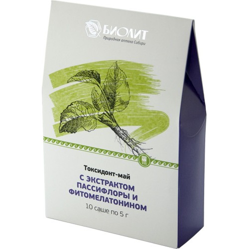 Купить Токсидонт-май с экстрактами пассифлоры и фитомелатонином  г. Владикавказ  
